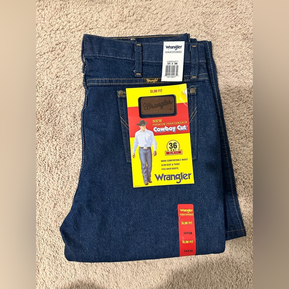 Brand New Cowboy Cut Wrangler Jeans